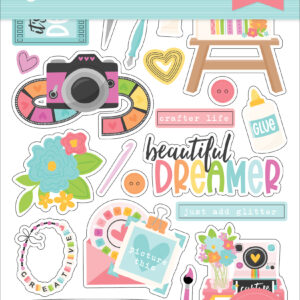 Echo Park Craft Room Sticker Book