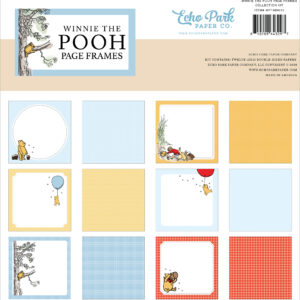Echo Park Winnie the Pooh the Pooh Page Frames Collection Kit