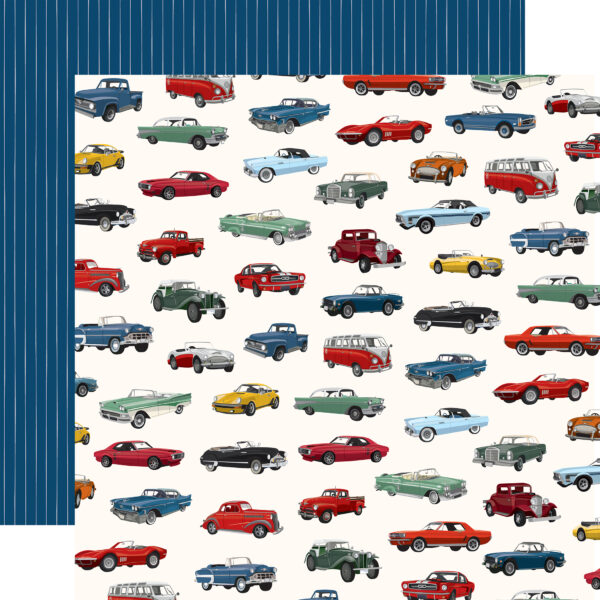 Carta Bella Cars 12X12 Classic Car Show