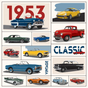 Carta Bella Cars 12X12 Assorted Cars Cards