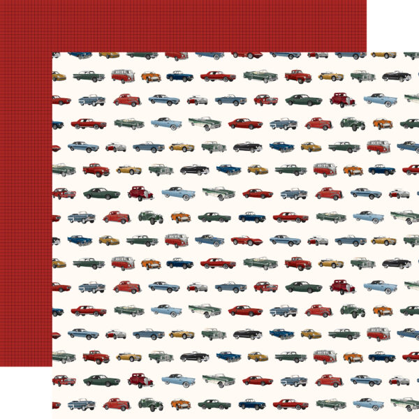 Carta Bella Cars 12X12 Roadway Rides
