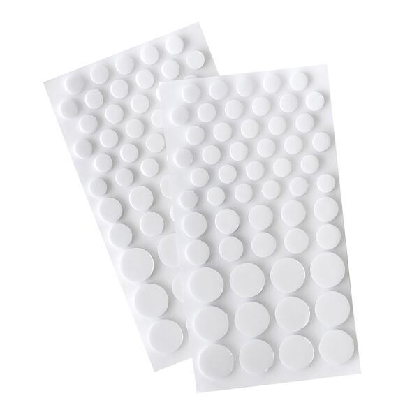 AC STICKY THUMB FOAM DOTS WHITE