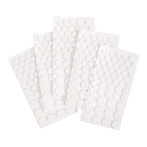 AC STICKY THUMB FOAM DOTS WHITE