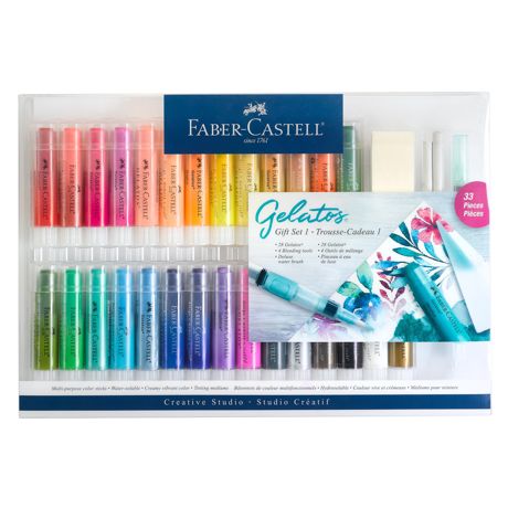 FABER-CASTELL 34 PC GELATO GIFT SET