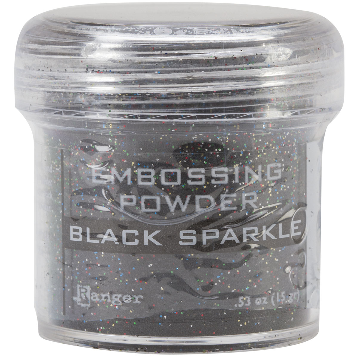 RANGER TH DISTRESS POWDER BLACK SPARKLE