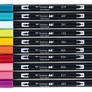 TOMBOW DUAL BRUSH SET TROPICAL