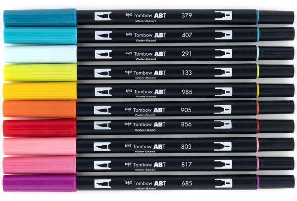 TOMBOW DUAL BRUSH SET TROPICAL