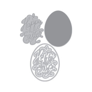 Hero Arts Press + Foil Happy Easter