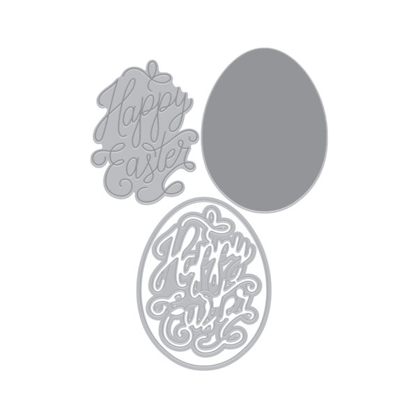 Hero Arts Press + Foil Happy Easter