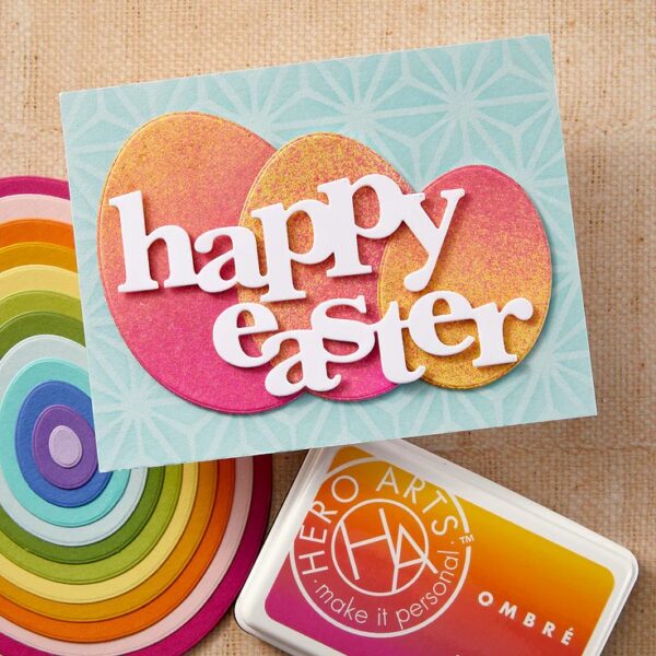 Hero Arts Stamp & Cut XL Happy Easter