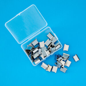 The Organized Option Connector Clips - Silver Connector Clips 50PC