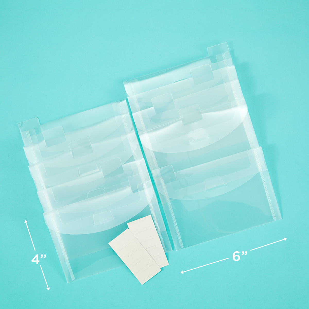 The Organized Option 4X6 Flip Flap Pocket 10PK