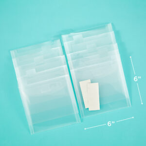 The Organized Option 6X6 Flip Flap Pocket 10PK
