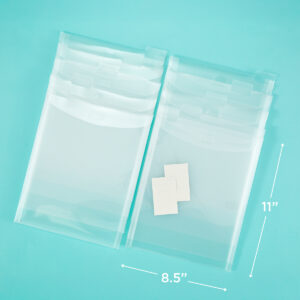 The Organized Option 8.5x11 Flip Flap Pocket 10PK