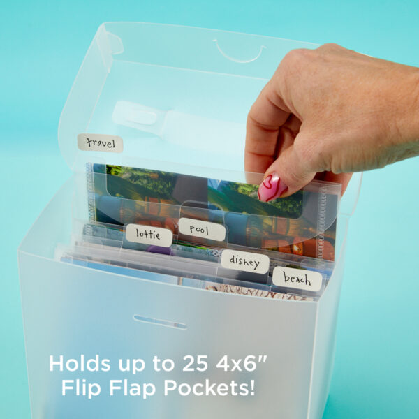 The Organized Option 4X6 File Master With 5 Pockets