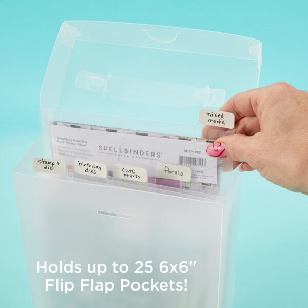 The Organized Option 6X6 File Master With 5 Pockets