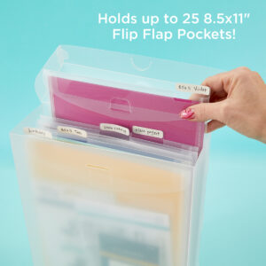 The Organized Option 8.5x11 File Master With 5 Pockets