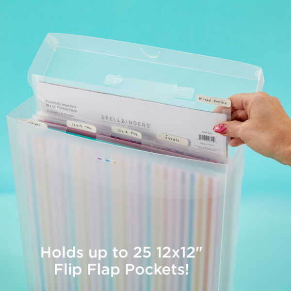 The Organized Option 12X12 File Master With 5 Pockets
