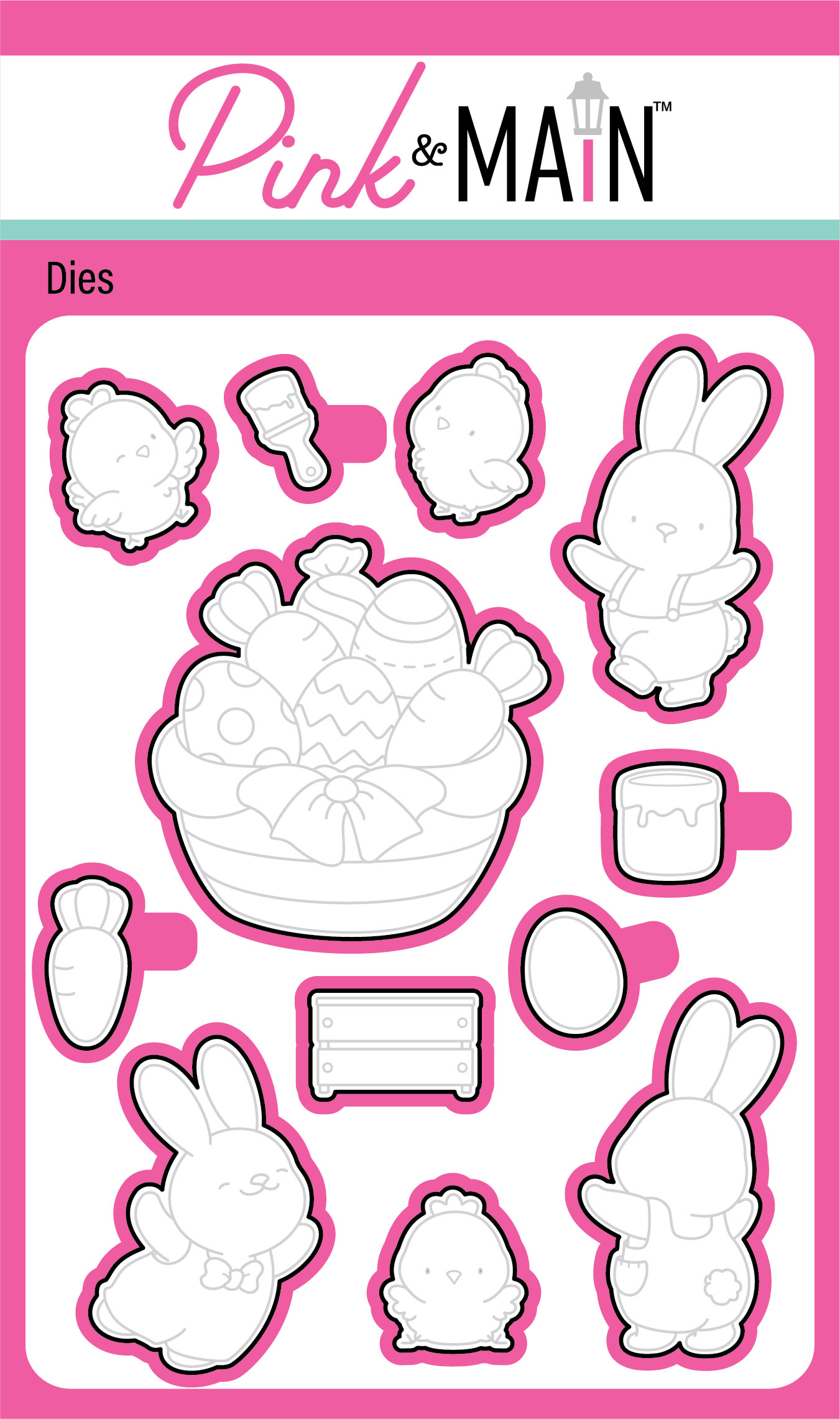 Pink & Main Die 18 Carrot Friendship