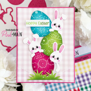 Pink & Main Die Bunny Trio
