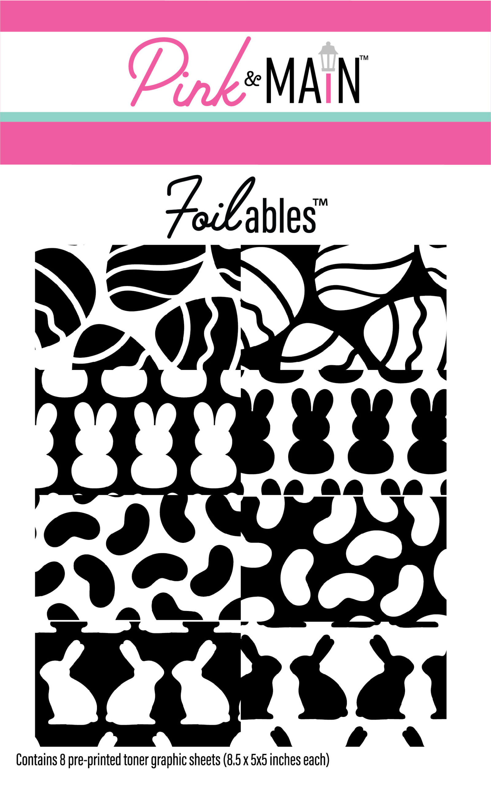 Pink & Main Foilables Fun Easter (8 Designs)