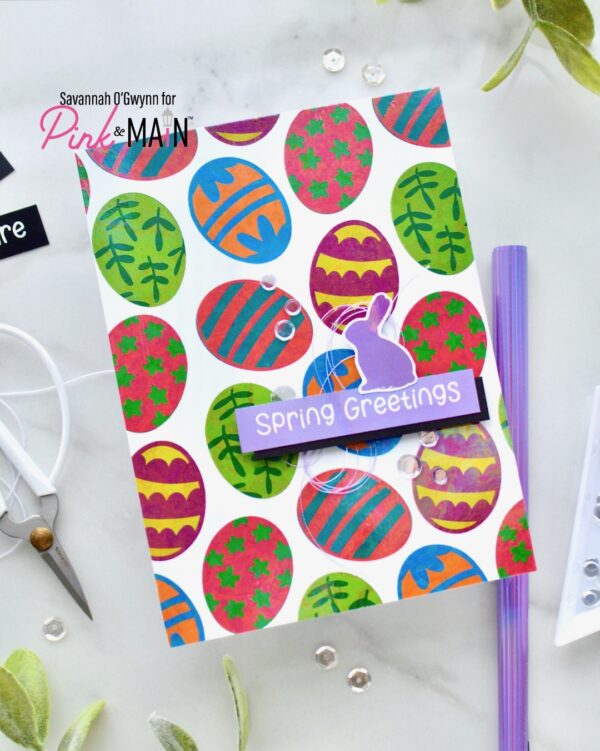 Pink & Main Foilables Panels Colored Eggs