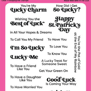 Pink & Main Stamp Lucky Charm