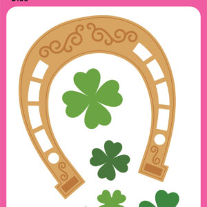 Pink & Main Die Lucky Horseshoe