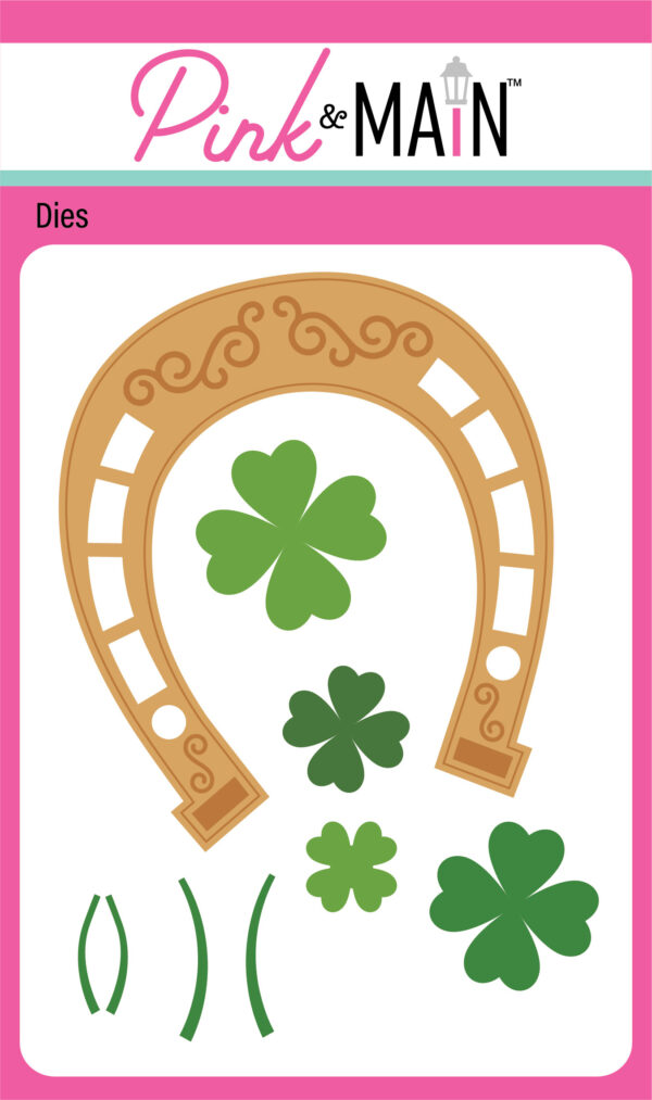 Pink & Main Die Lucky Horseshoe