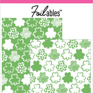 Pink & Main Foilables Green Shamrocks