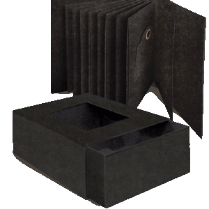 Graphic 45 Atc Album With Matchbook Box — Black