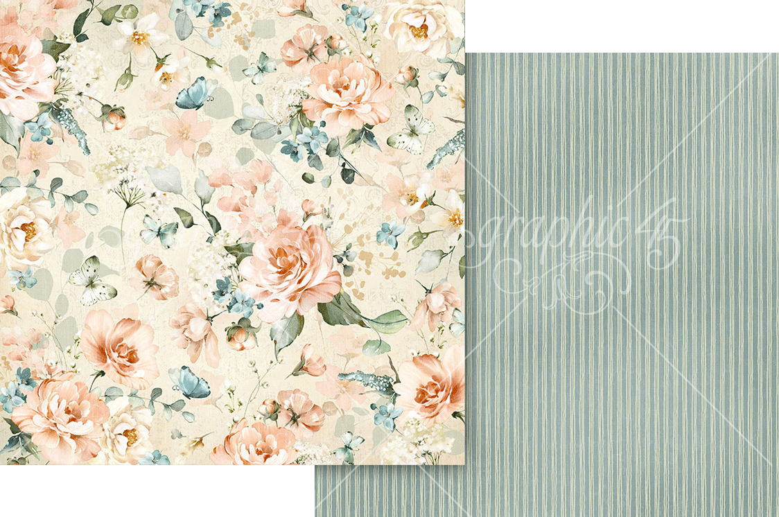 Graphic 45 A&F 12X12 Simply Divine