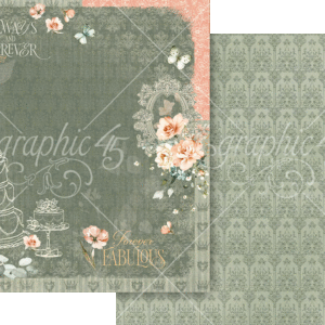 Graphic 45 A&F 12X12 Always & Forever Dark Layout