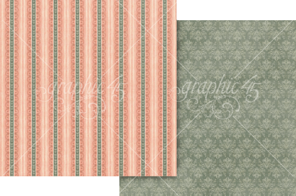 Graphic 45 A&F 12X12 From the Heart