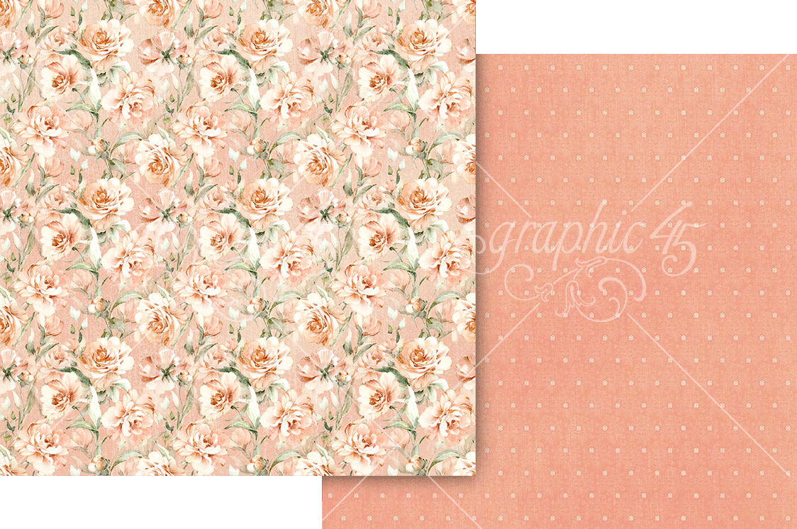 Graphic 45 A&F 12X12 Timeless Floral