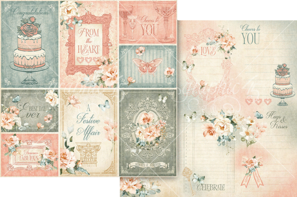 Graphic 45 A&F 12X12 Always & Forever Journaling
