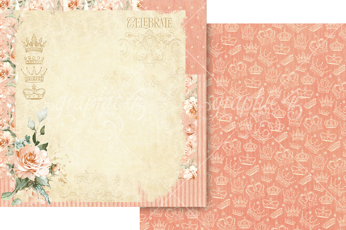 Graphic 45 A&F 12X12 Always & Forever Light Layout