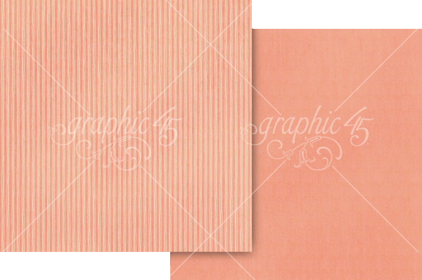 Graphic 45 A&F 12X12 Perfect Pink Patterns and Solids