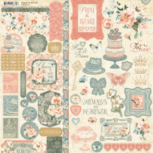 Graphic 45 Always & Forever Sticker Set