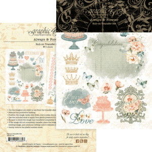 Graphic 45 Always & Forever Rub-on Transfers