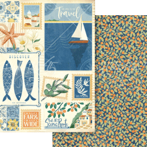 Graphic 45 Scenic Route 12X12 Scenic Route