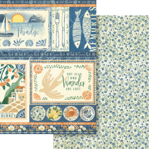 Graphic 45 Scenic Route 12X12 Snapshot of Paradise