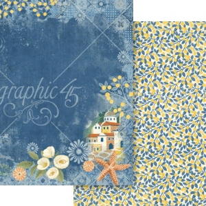 Graphic 45 Scenic Route 12X12 Scenic Route Dark Layout