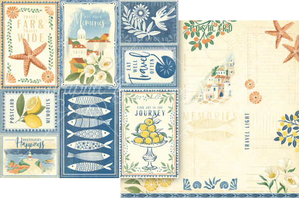 Graphic 45 Scenic Route 12X12 Scenic Route Journaling