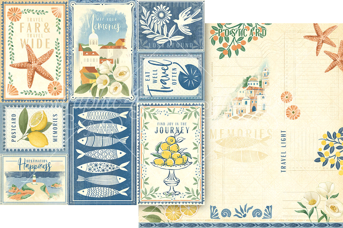 Graphic 45 Scenic Route 12X12 Scenic Route Journaling