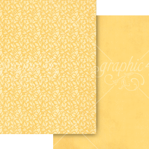 Graphic 45 Scenic Route 12X12 Lemon Yellow Patterns and Solids