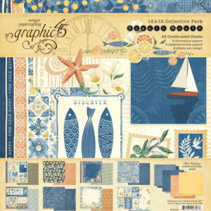 Graphic 45 Scenic Route 12X12 Collection Pack