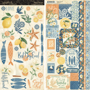 Graphic 45 Scenic Route Sticker Set