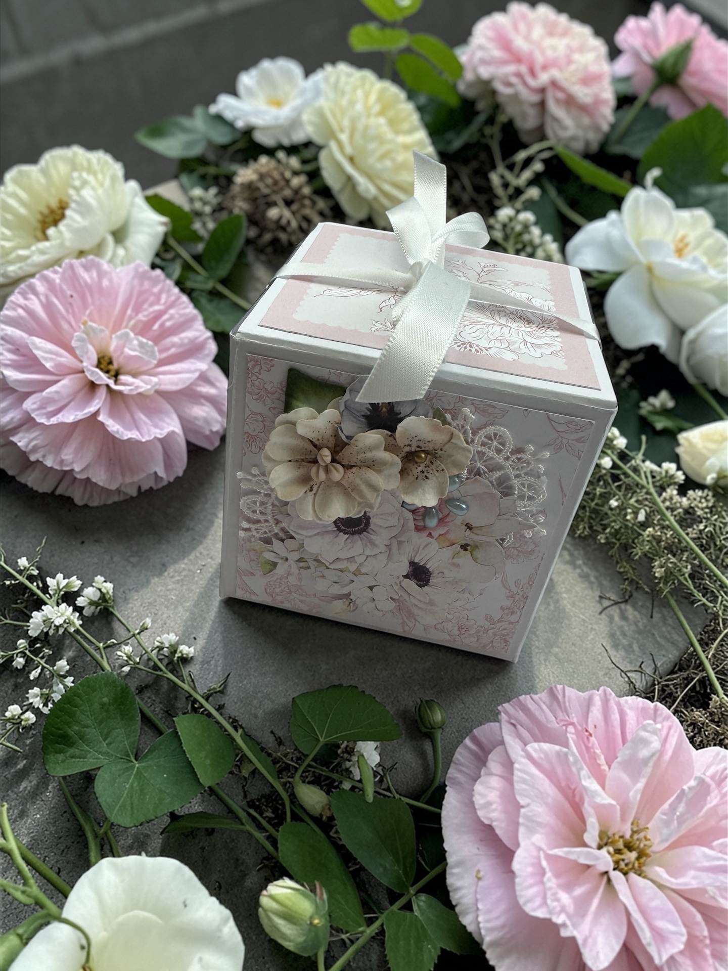 Uniquely Creative Whispers of Wisdom Memory Box Folio