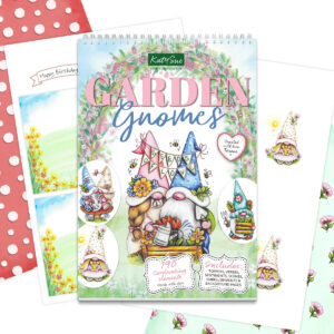 Katy Sue Garden Gnomes Paper Craft Pad